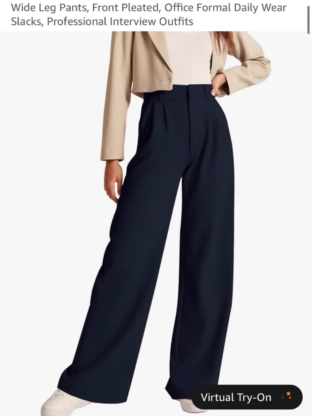 High Waisted Work Pants